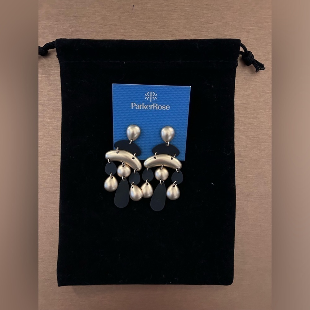 Parker Rose cascading earrings NWOT